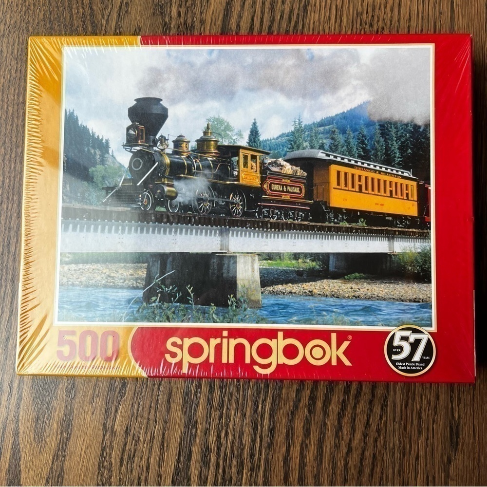 NWT Springbok Durango Express puzzle New in Box unopened and sealed 500 pieces